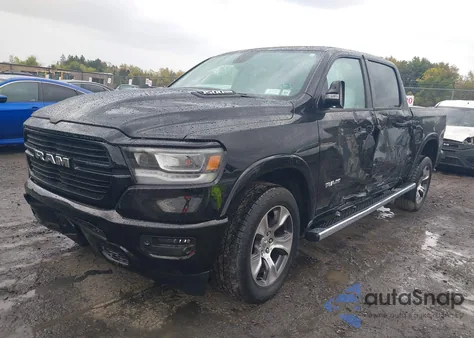 2020 Ram 1500 Laramie 4X4 5'7 Box from USA, damaged, VIN 1C6SRFJTXLN331225